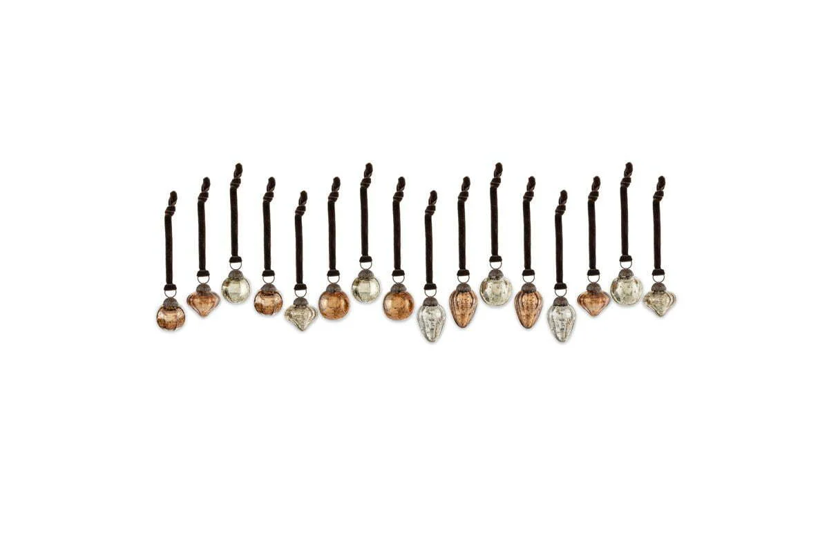 Adisa Bauble Jar - Antique Gold & Rust (Set of 16) - Image 5