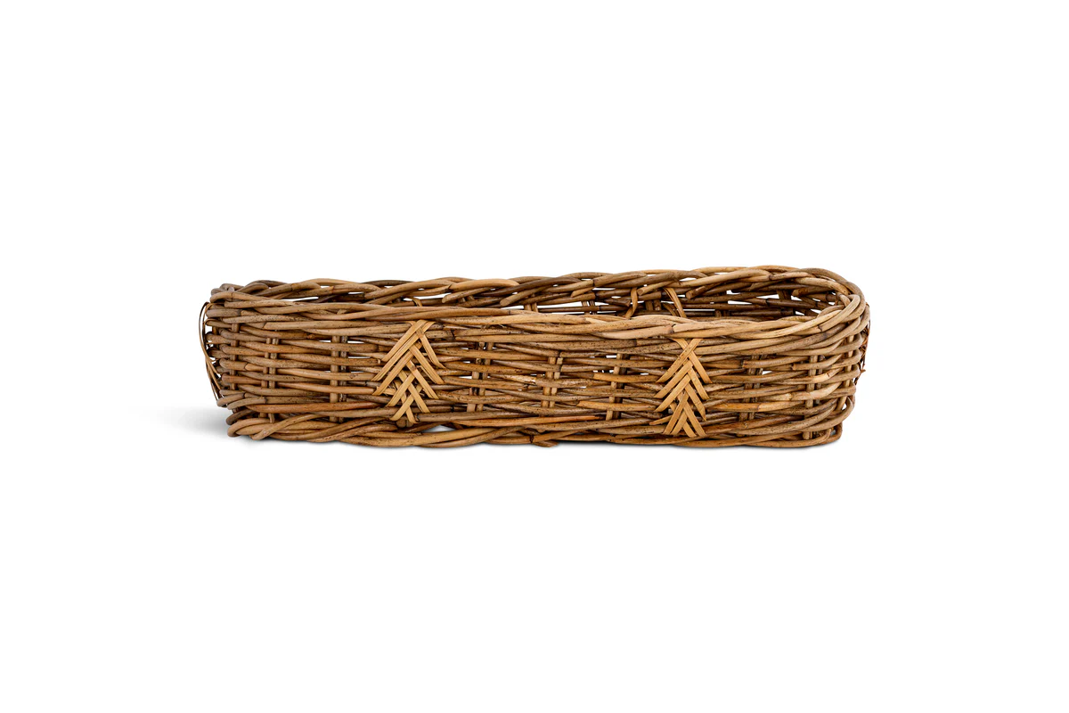 Bersama Rattan Bread Basket - Natural - Image 6