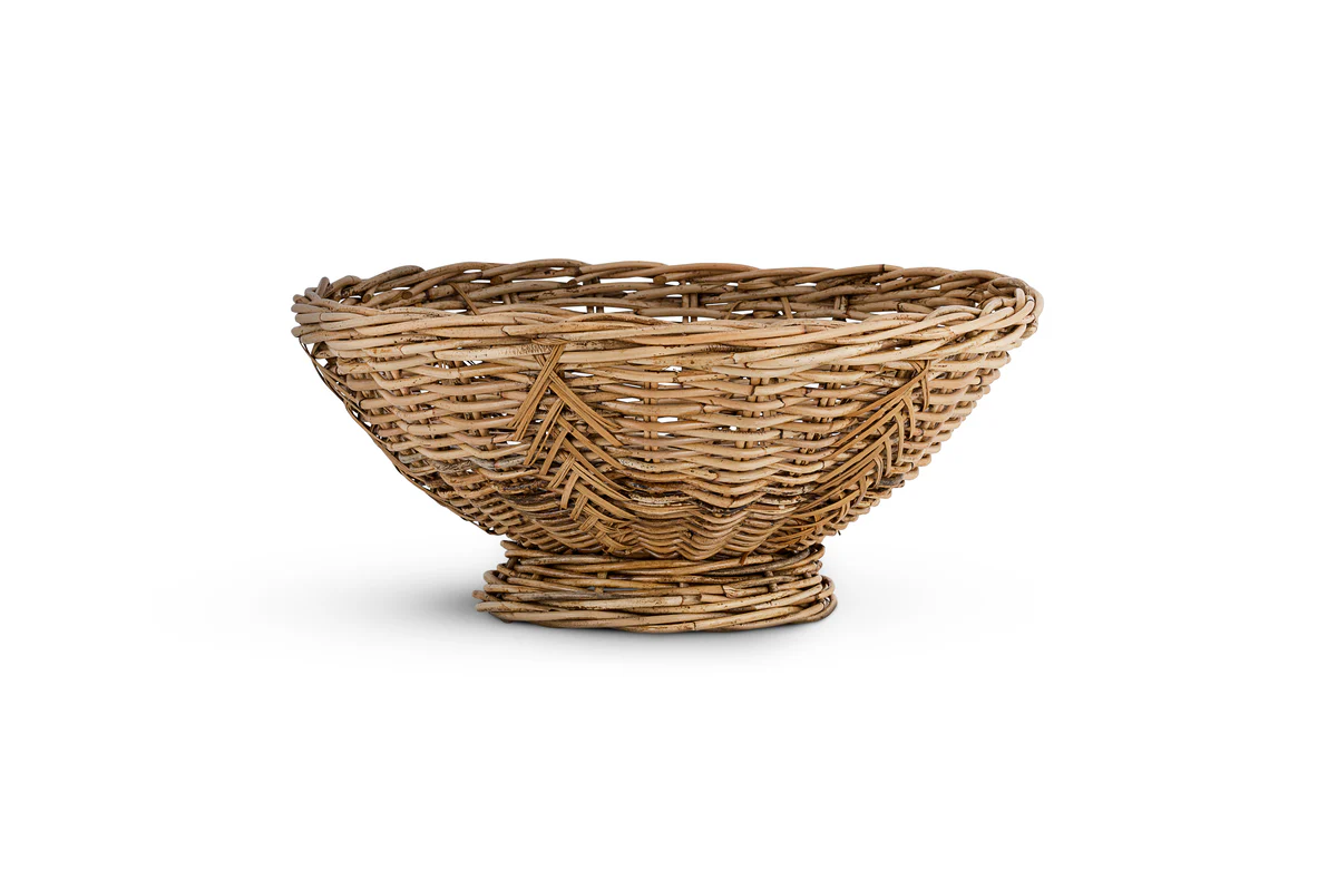 Bersama Rattan Fruit Bowl - Natural - Image 5