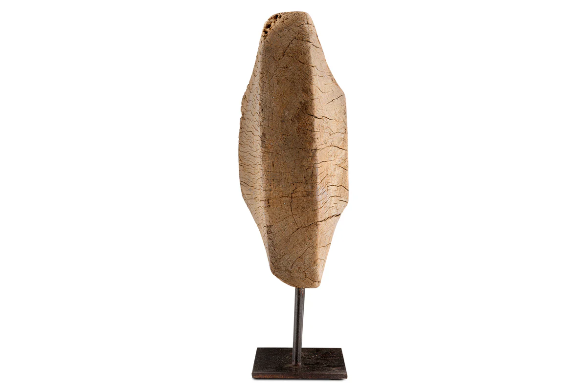 Cala Reclaimed Wood Objet on Stand - Natural - Image 6