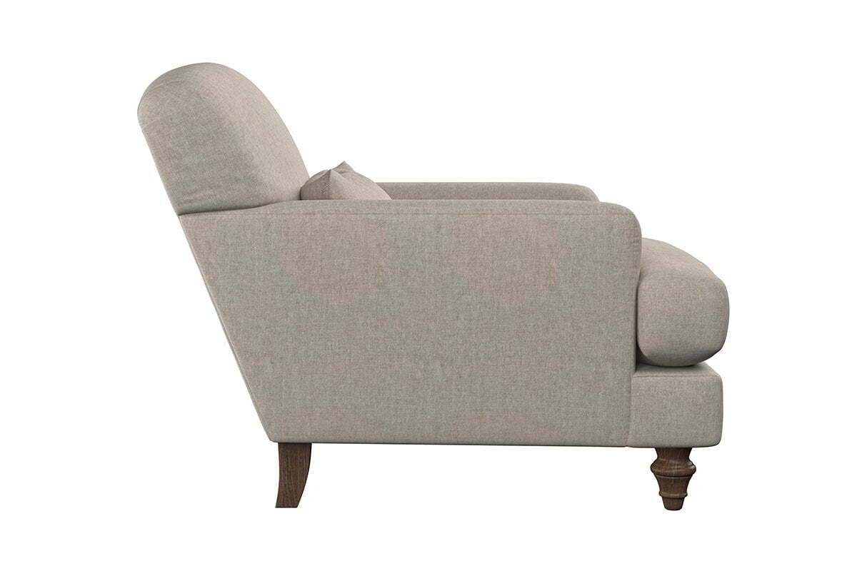 Deni Armchair - Brera Linen Charcoal - Image 5