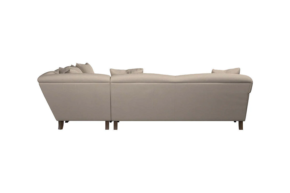 Deni Grand Corner Sofa - Recycled Cotton Ochre - Image 4