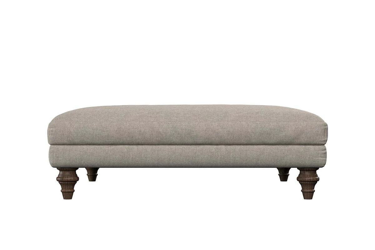 Deni Grand Footstool - Brera Linen Espresso - Image 5