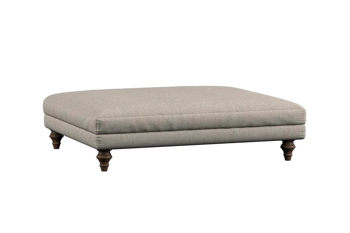 Deni Grand Footstool - Brera Linen Smoke - Image 3