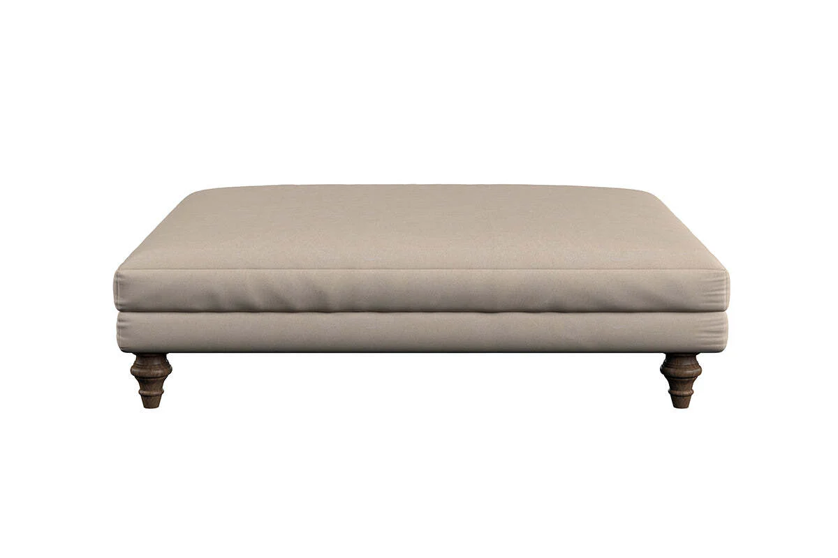Deni Grand Footstool - Recycled Cotton Navy - Image 4