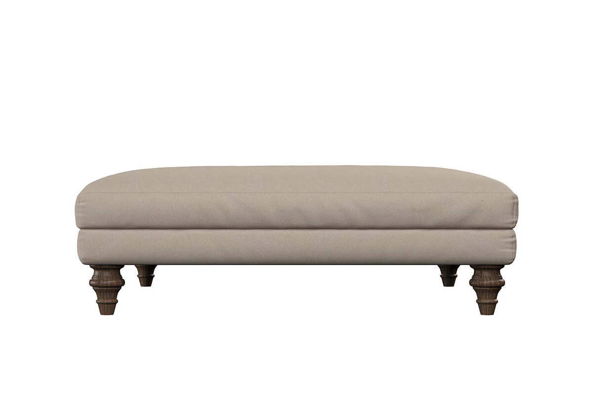 Deni Grand Footstool - Recycled Cotton Thunder - Image 4