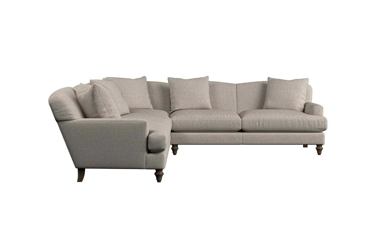 Deni Large Corner Sofa - Brera Linen Smoke - Image 3