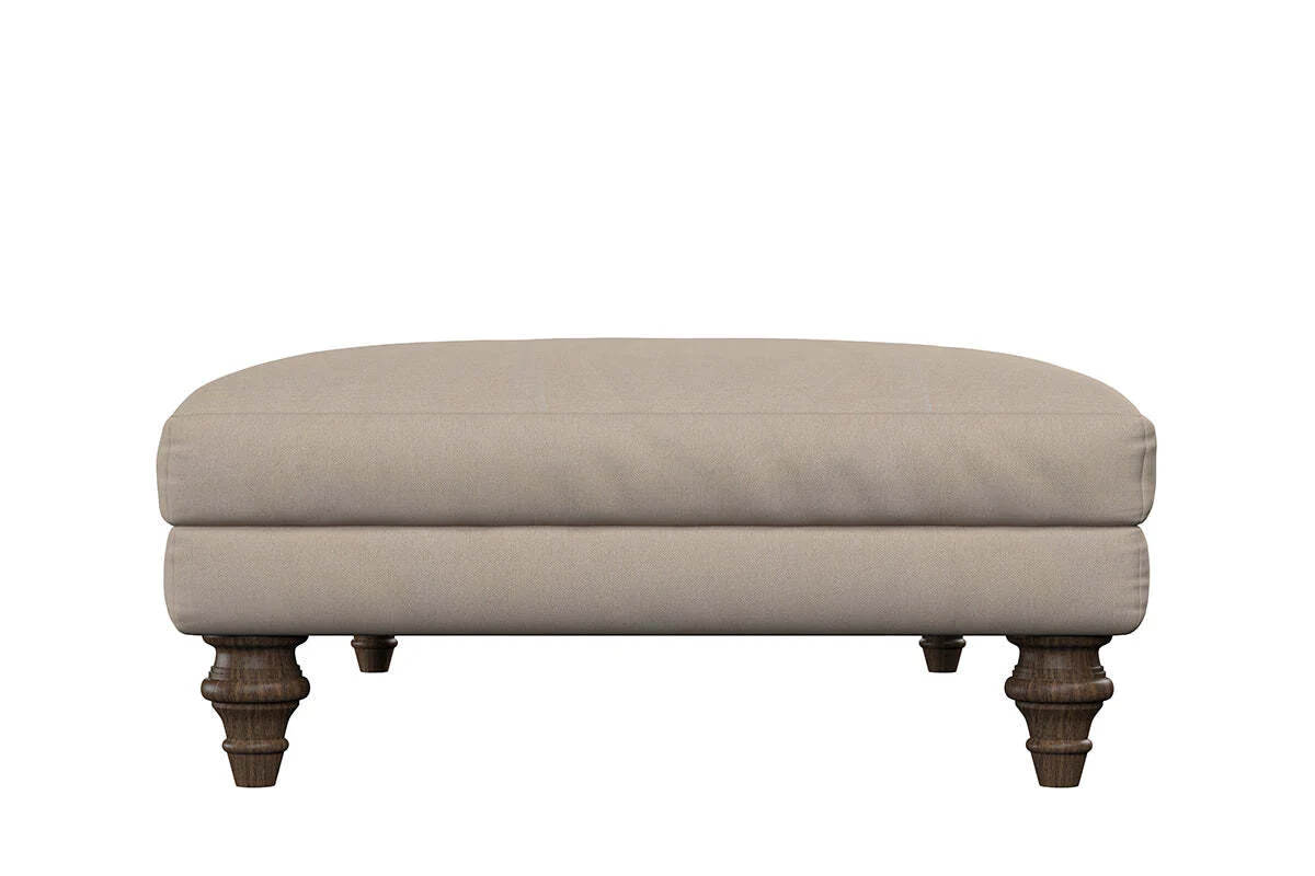 Deni Large Footstool - Recycled Cotton Fatigue - Image 4