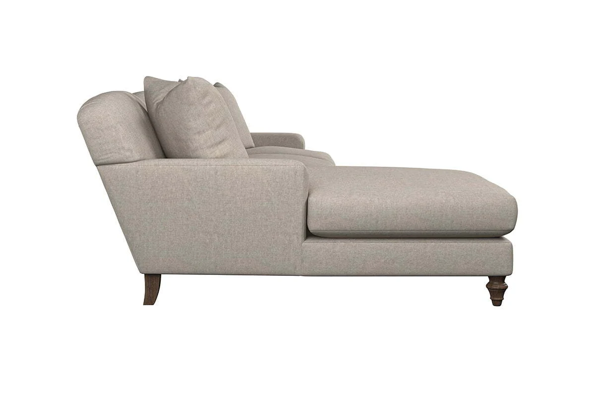 Deni Large Left Hand Chaise Sofa - Brera Linen Sage - Image 5