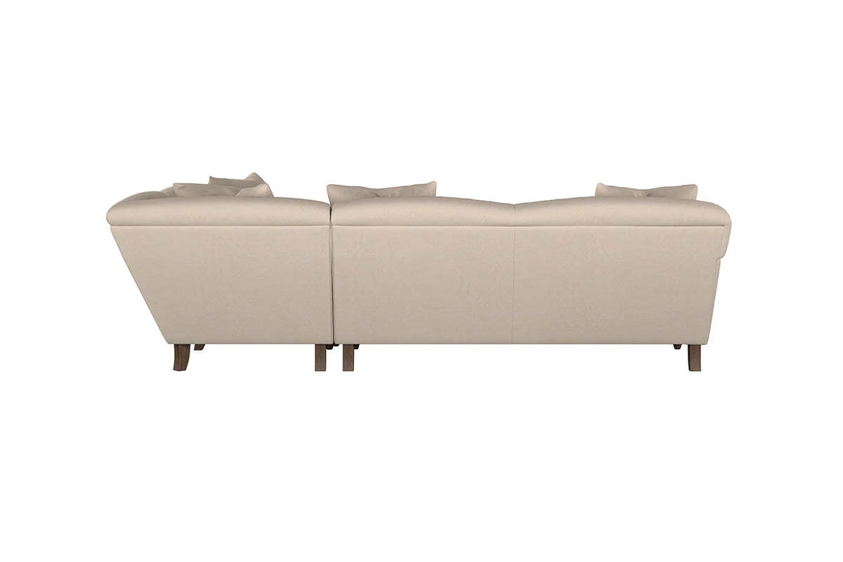 Deni Large Left Hand Corner Sofa - Recycled Cotton Fatigue - Image 5
