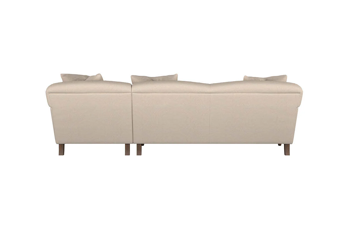 Deni Large Right Hand Chaise Sofa - Recycled Cotton Seaspray - Image 5