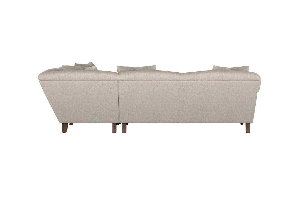 Deni Large Right Hand Corner Sofa - Brera Linen Indigo - Image 4