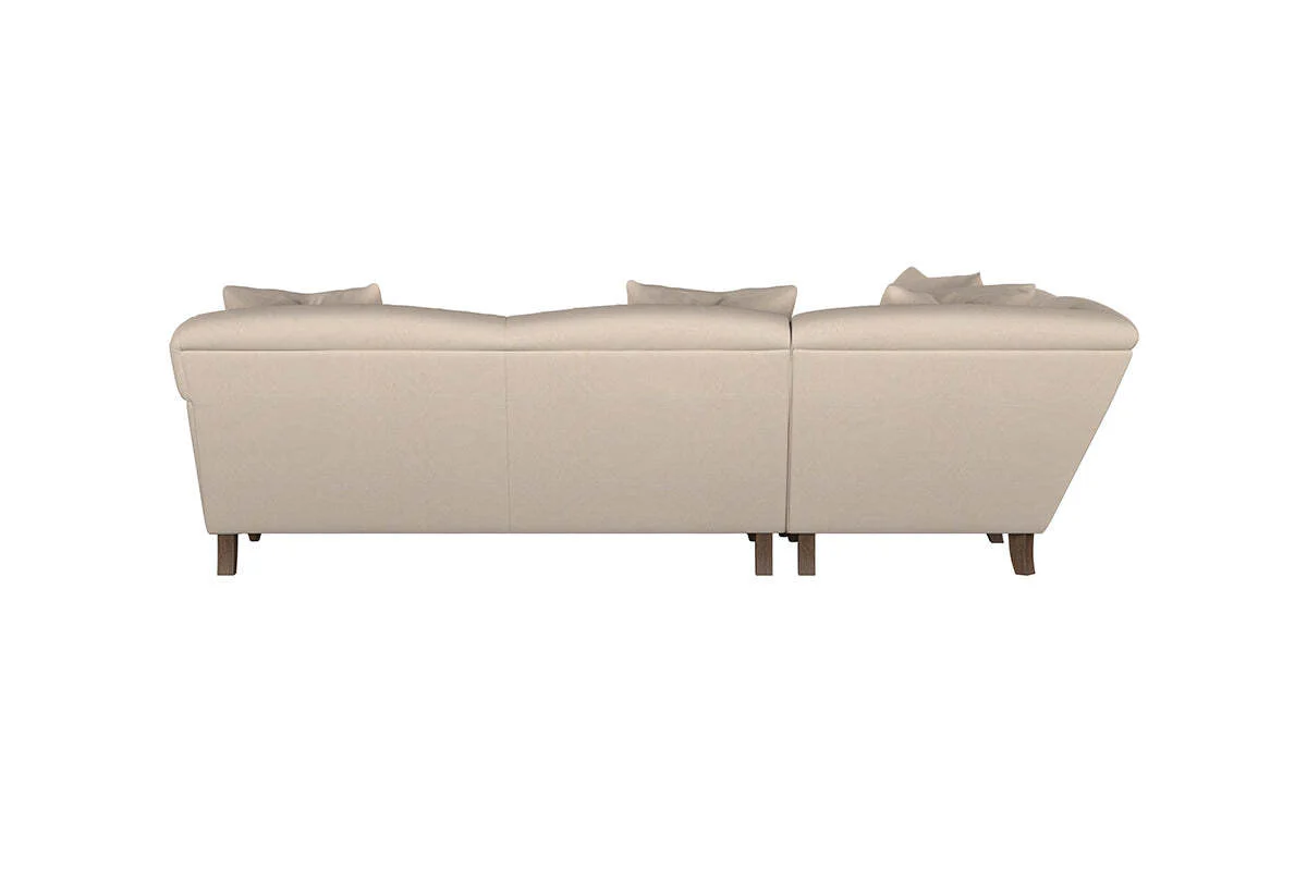 Deni Large Right Hand Corner Sofa - Recycled Cotton Thunder - Image 5