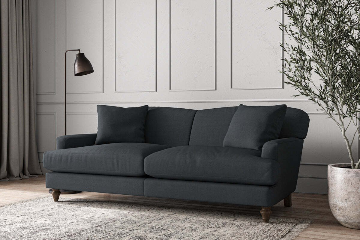 Deni Large Sofa - Recycled Cotton Thunder - Image 2