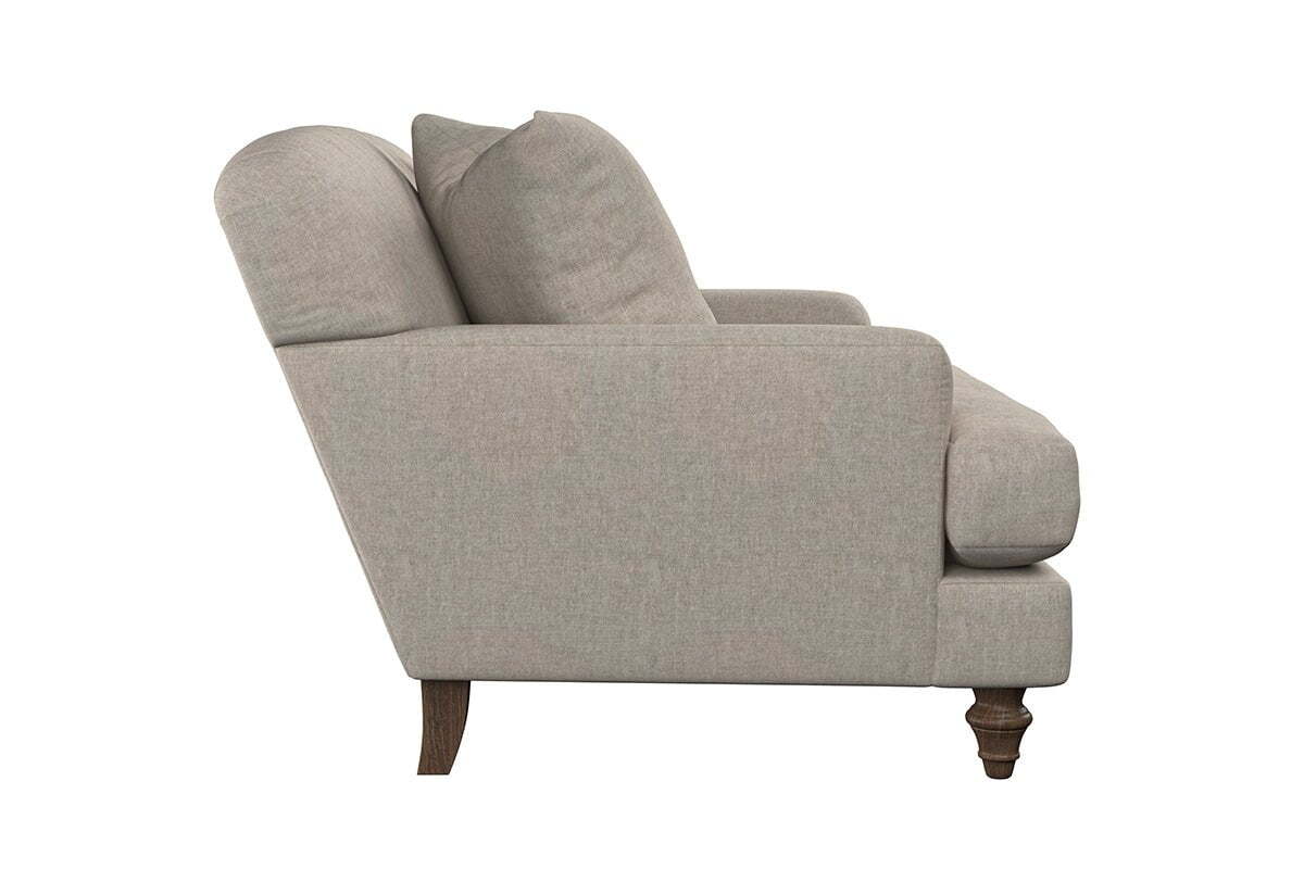 Deni Love Seat - Brera Linen Indigo - Image 4