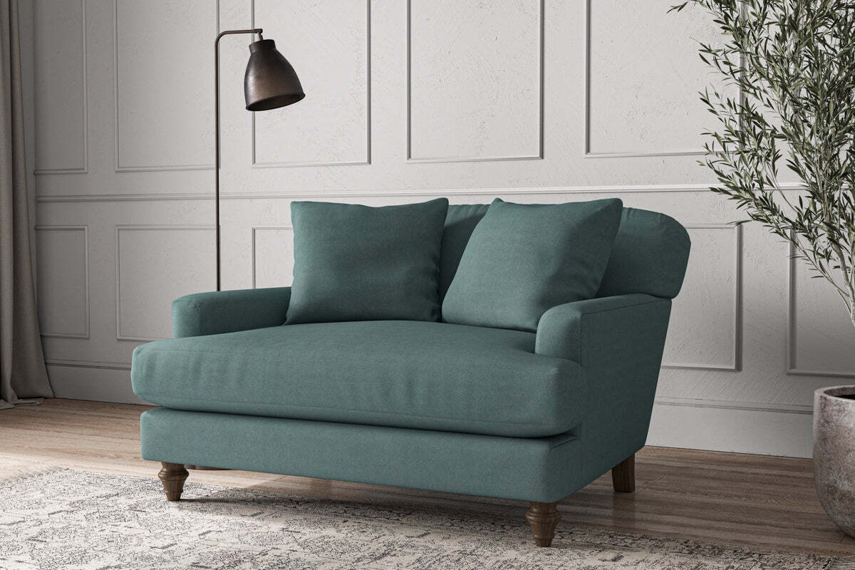 Deni Love Seat - Recycled Cotton Airforce - Image 2