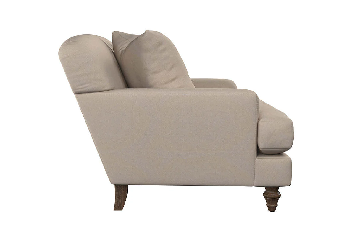 Deni Love Seat - Recycled Cotton Mocha - Image 4