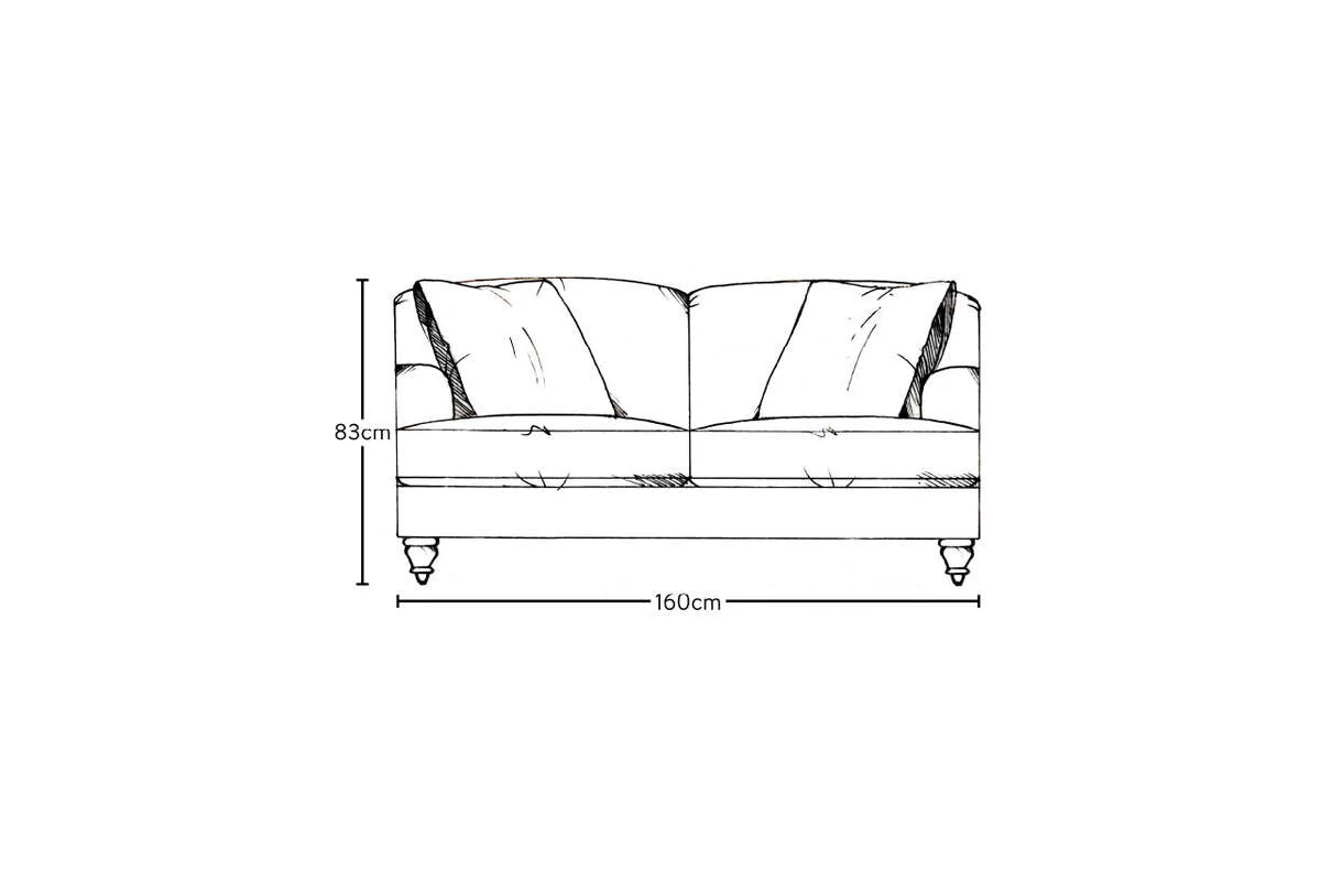 Deni Small Sofa - Recycled Cotton Mocha - Image 6