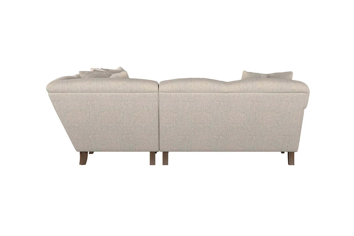 Deni Super Grand Left Hand Corner Sofa - Brera Linen Natural - Image 5