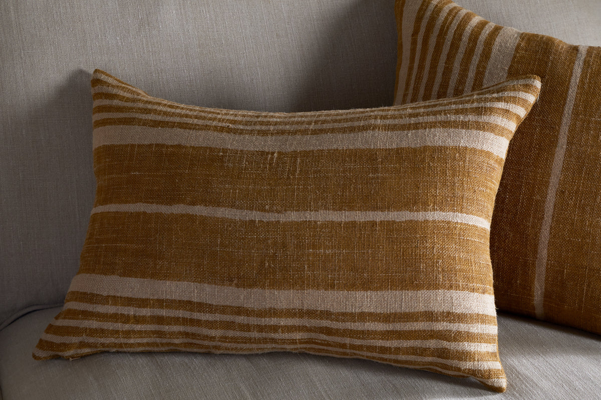 Eesha Jute Cushion Cover - Ochre - Image 5