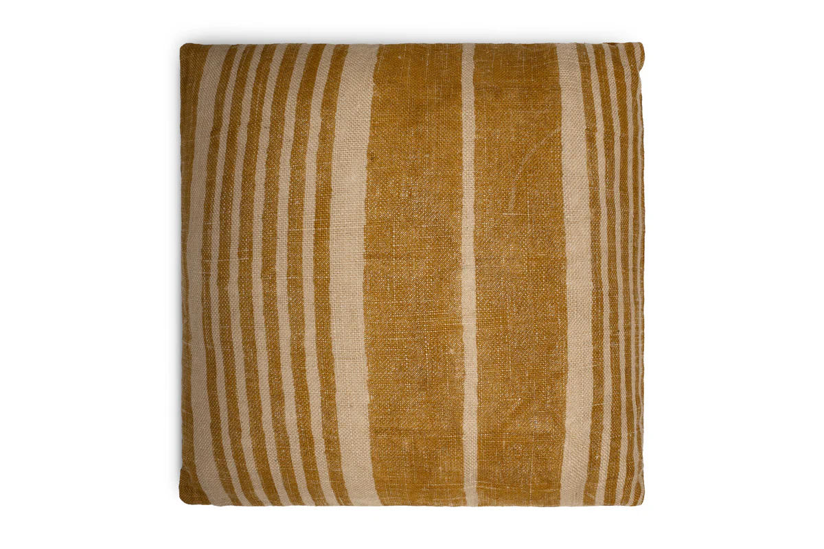 Eesha Jute Cushion Cover - Ochre - Image 8