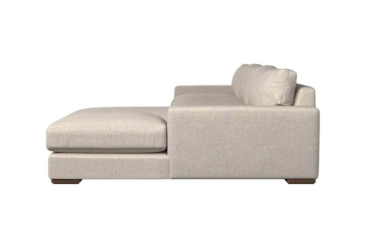 Guddu Grand Right Hand Chaise Sofa - Brera Linen Smoke - Image 4