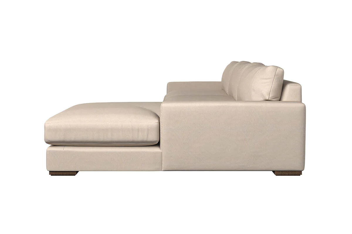 Guddu Grand Right Hand Chaise Sofa - Recycled Cotton Horizon - Image 4