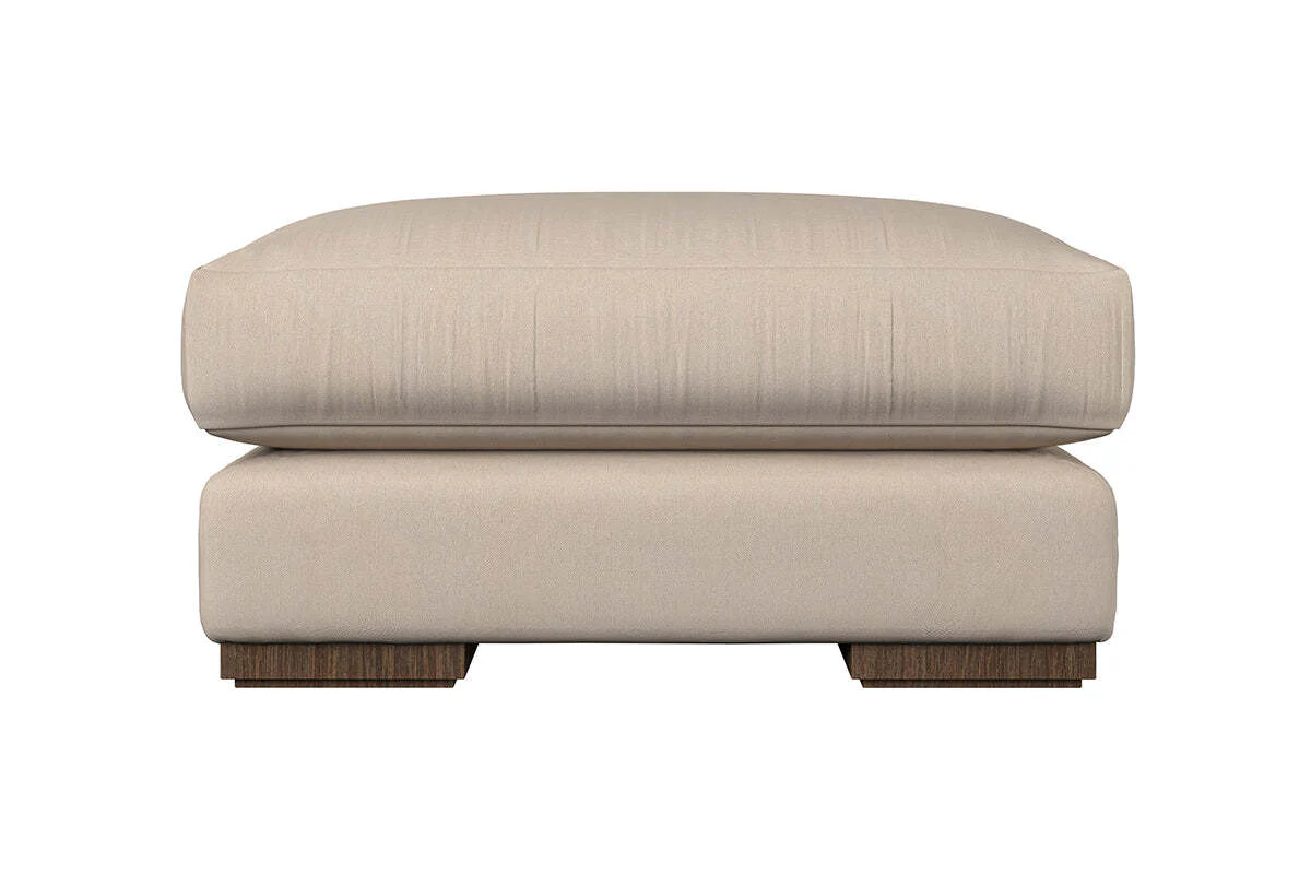 Guddu Large Footstool - Recycled Cotton Fatigue - Image 4
