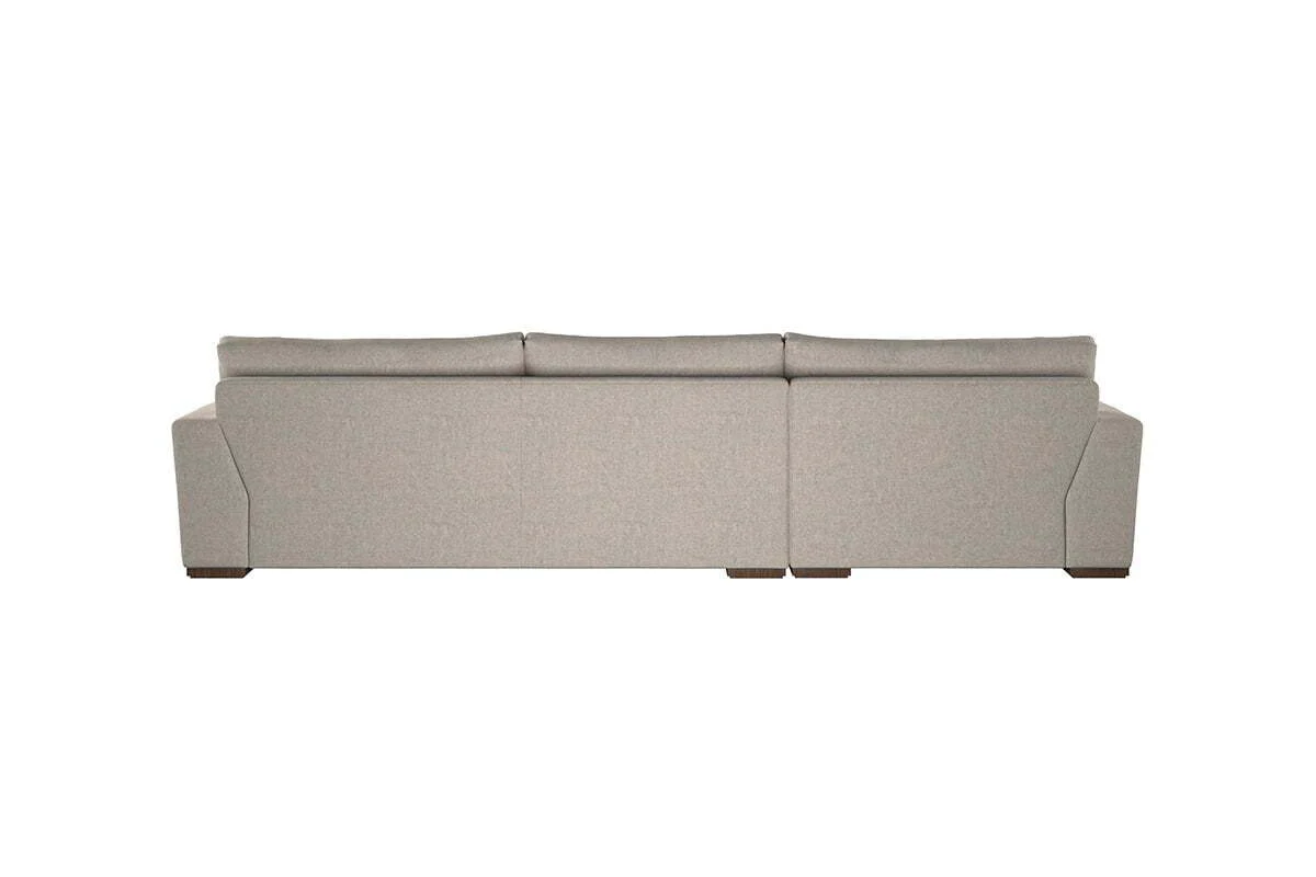 Guddu Large Left Hand Chaise Sofa - Brera Linen Pebble - Image 5
