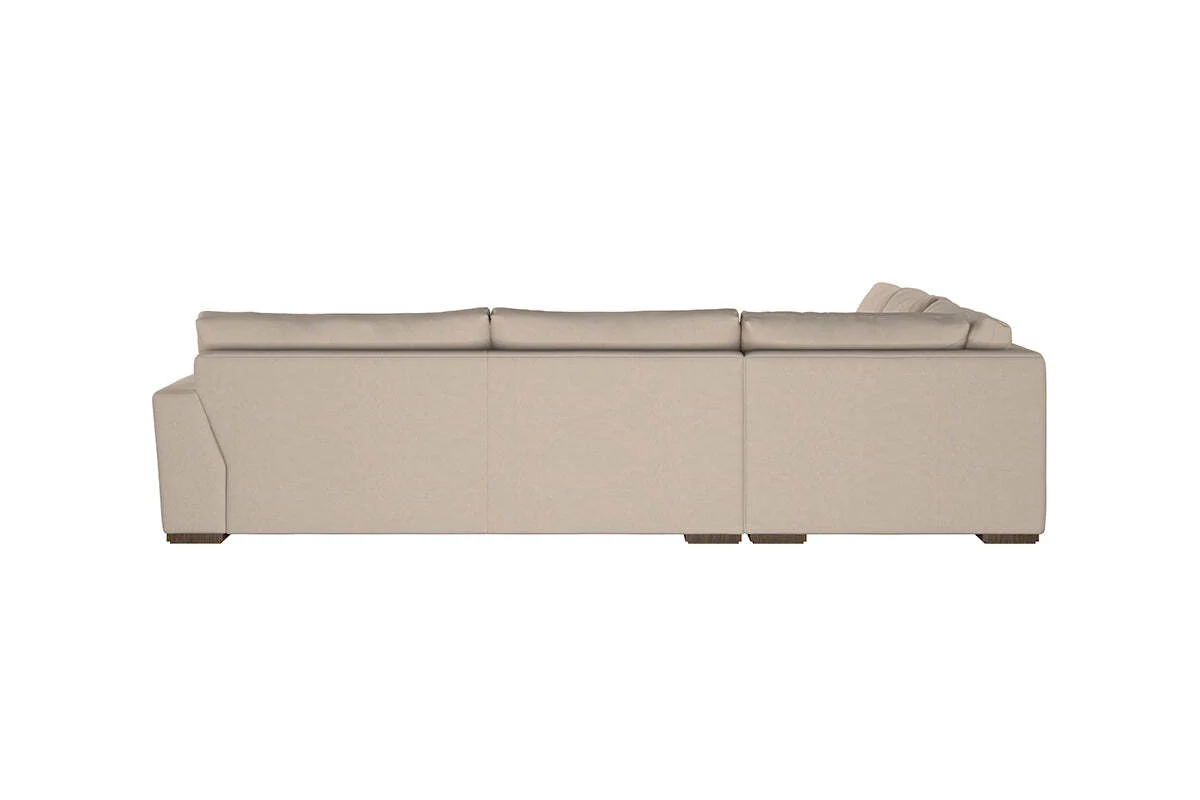 Guddu Large Left Hand Corner Sofa - Recycled Cotton Airforce - Image 5