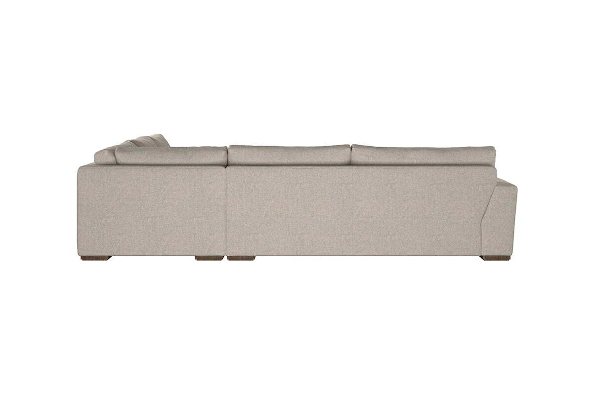 Guddu Large Right Hand Corner Sofa - Brera Linen Chestnut - Image 5
