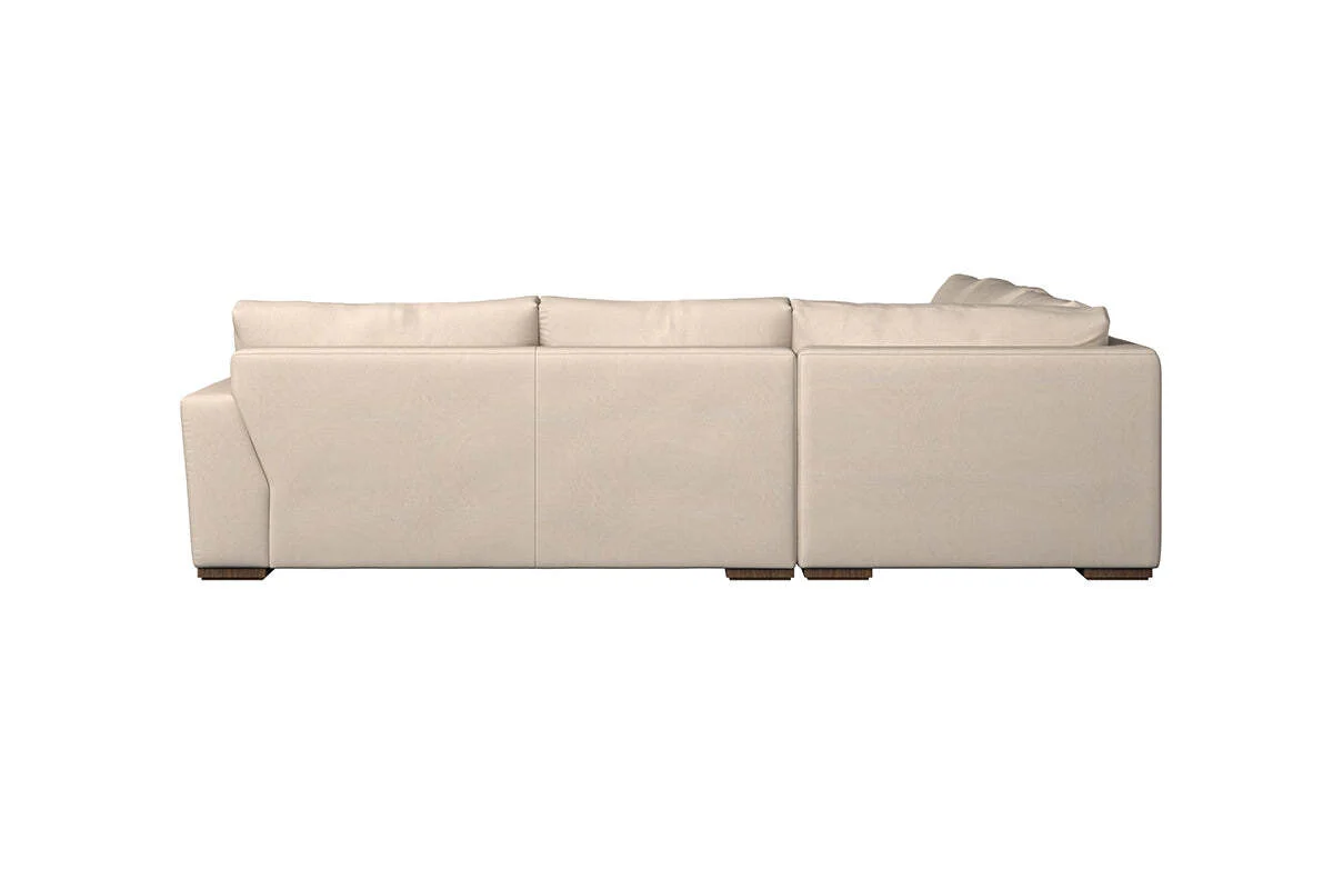 Guddu Large Right Hand Corner Sofa - Recycled Cotton Flax - Image 4