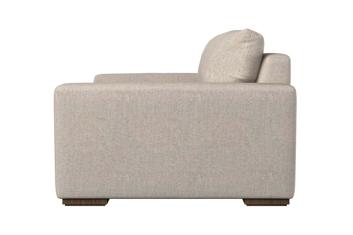 Guddu Love Seat - Brera Linen Smoke - Image 4