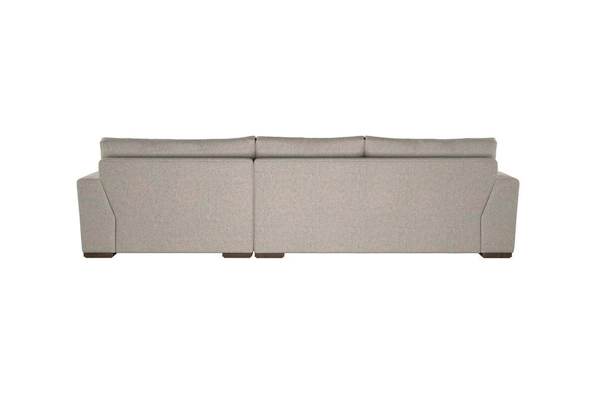 Guddu Medium Right Hand Chaise Sofa - Brera Linen Indigo - Image 4