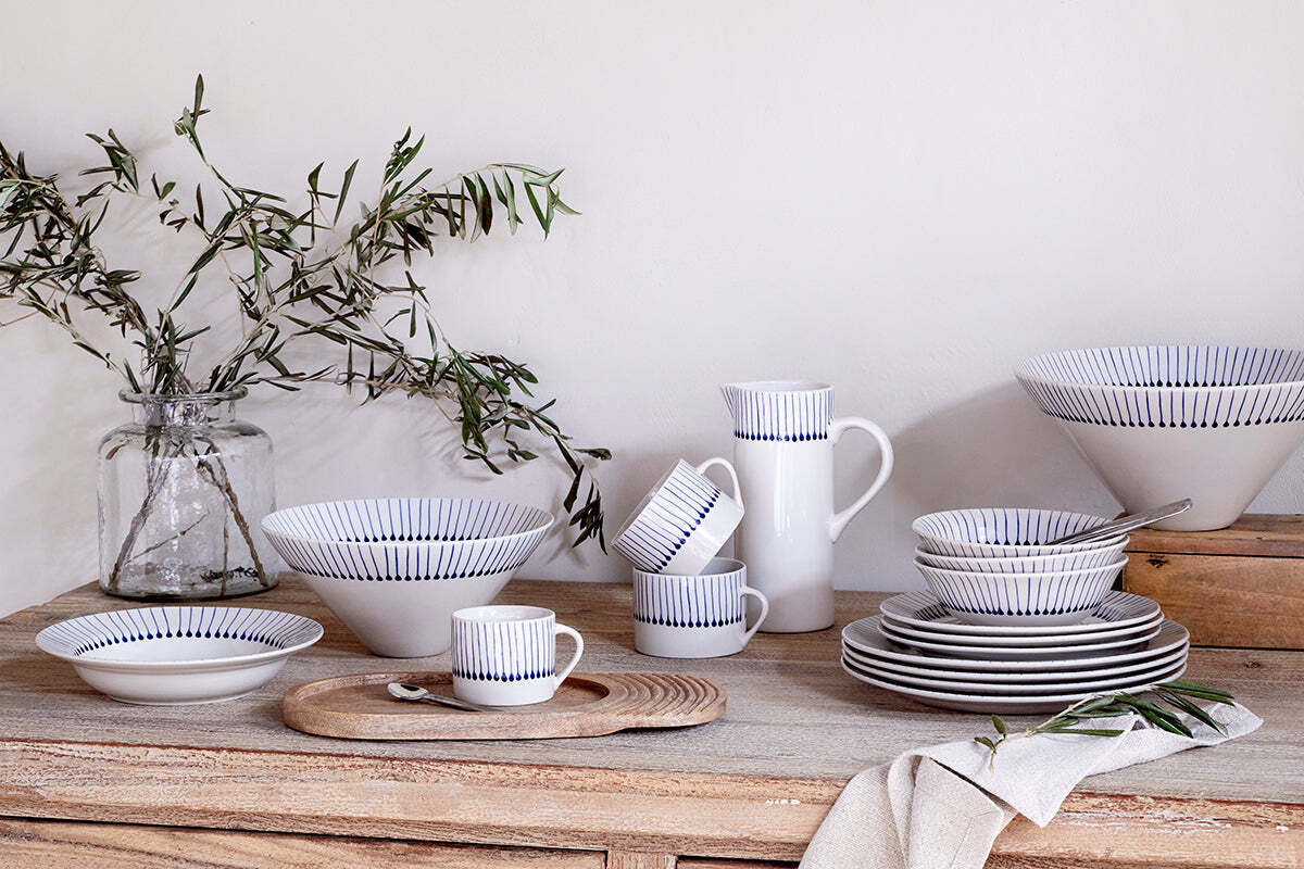 Iba Cereal Bowl - Indigo - Image 4