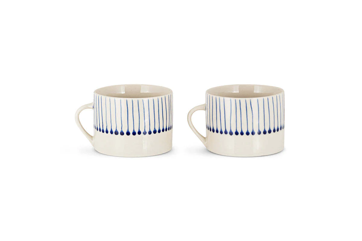 Iba Mug - Indigo - Large (Set of 2) - Image 5