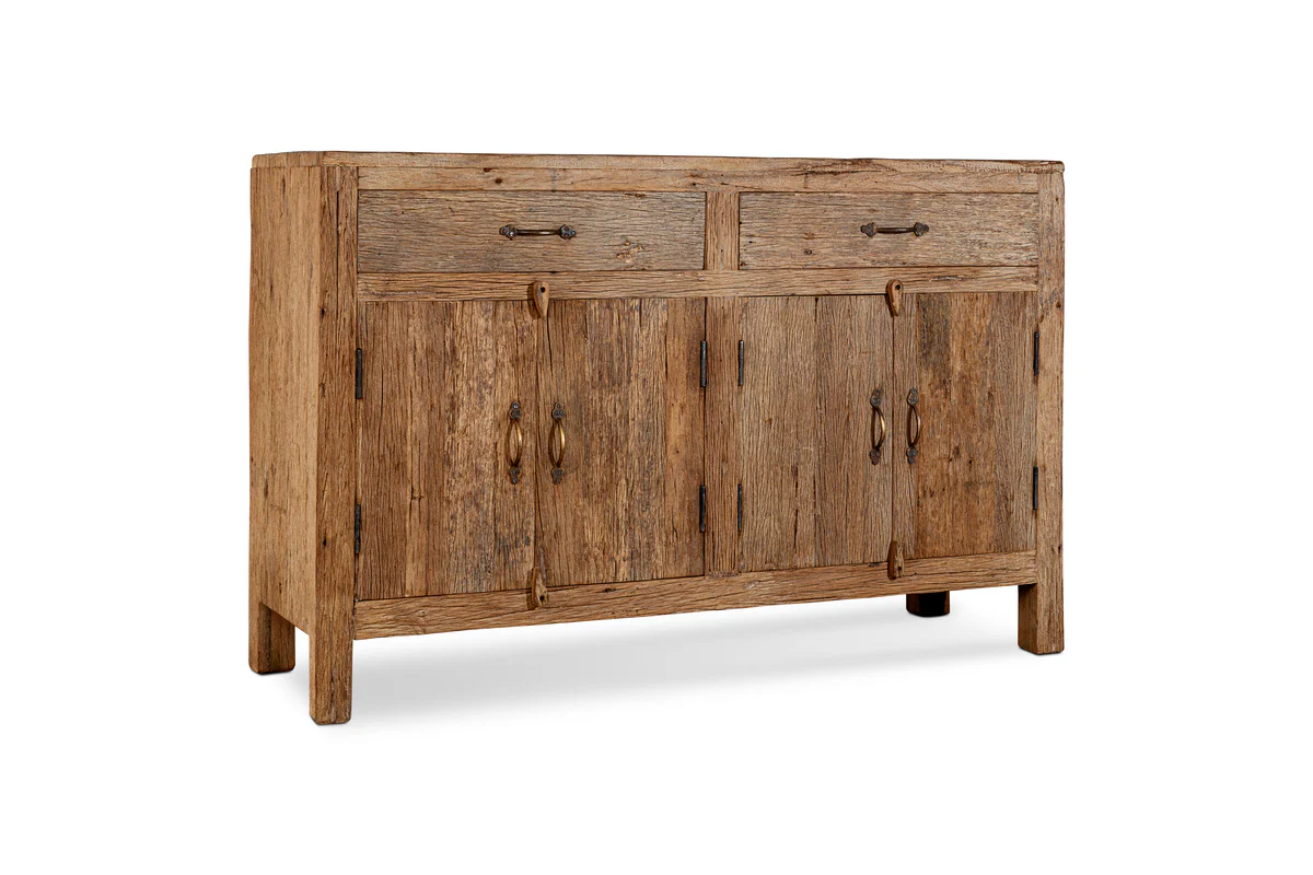 Ibo Reclaimed Wood Sideboard - Natural - Image 11