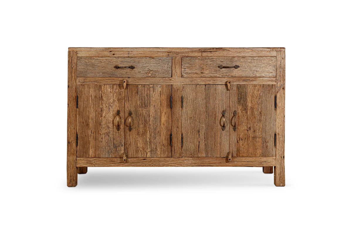 Ibo Reclaimed Wood Sideboard - Natural - Image 12