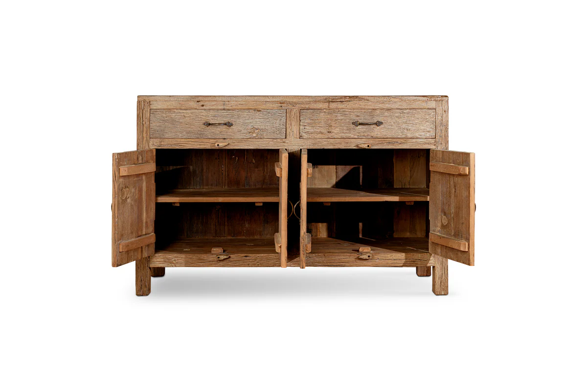 Ibo Reclaimed Wood Sideboard - Natural - Image 14