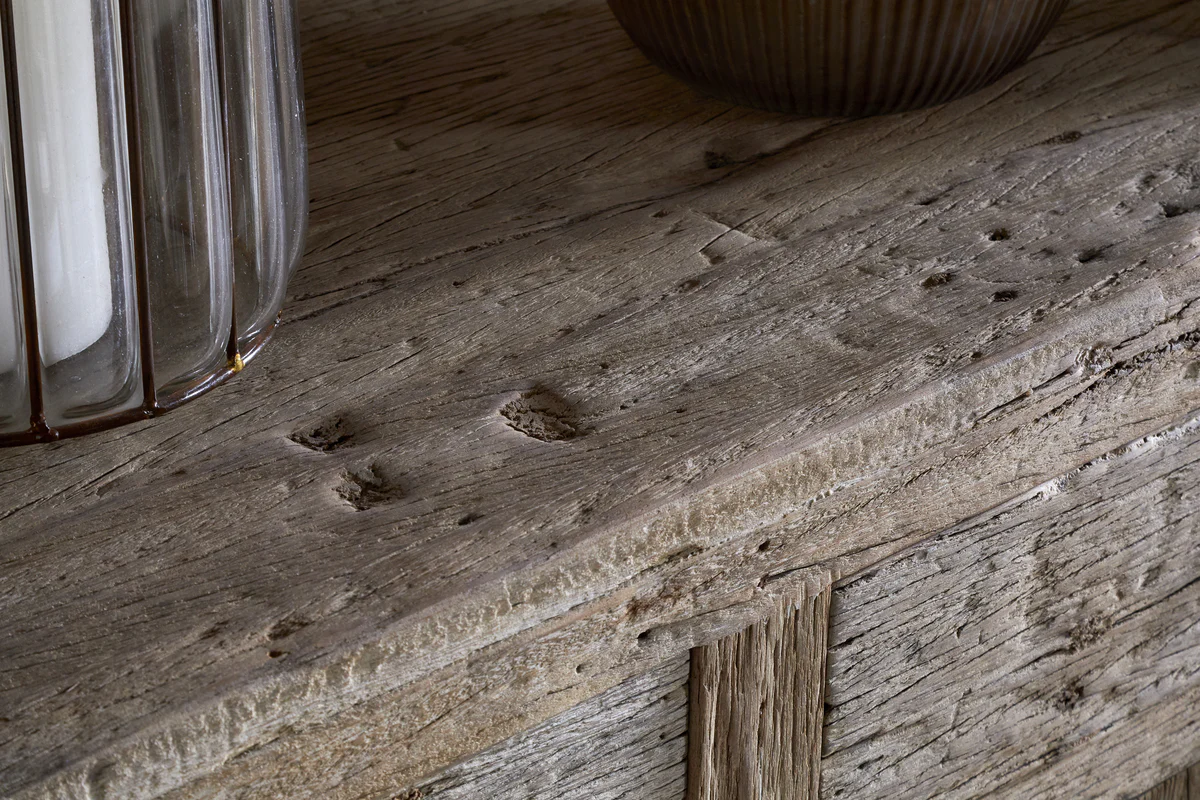 Ibo Reclaimed Wood Sideboard - Natural - Image 7