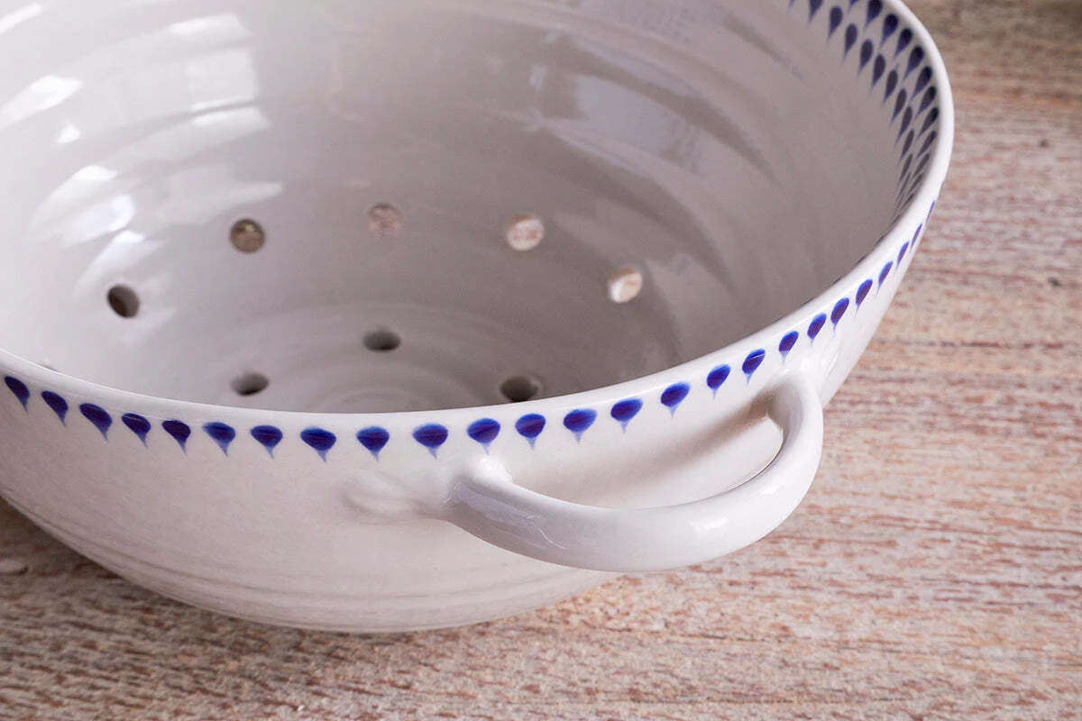 Indigo Drop Colander - Indigo - Image 3