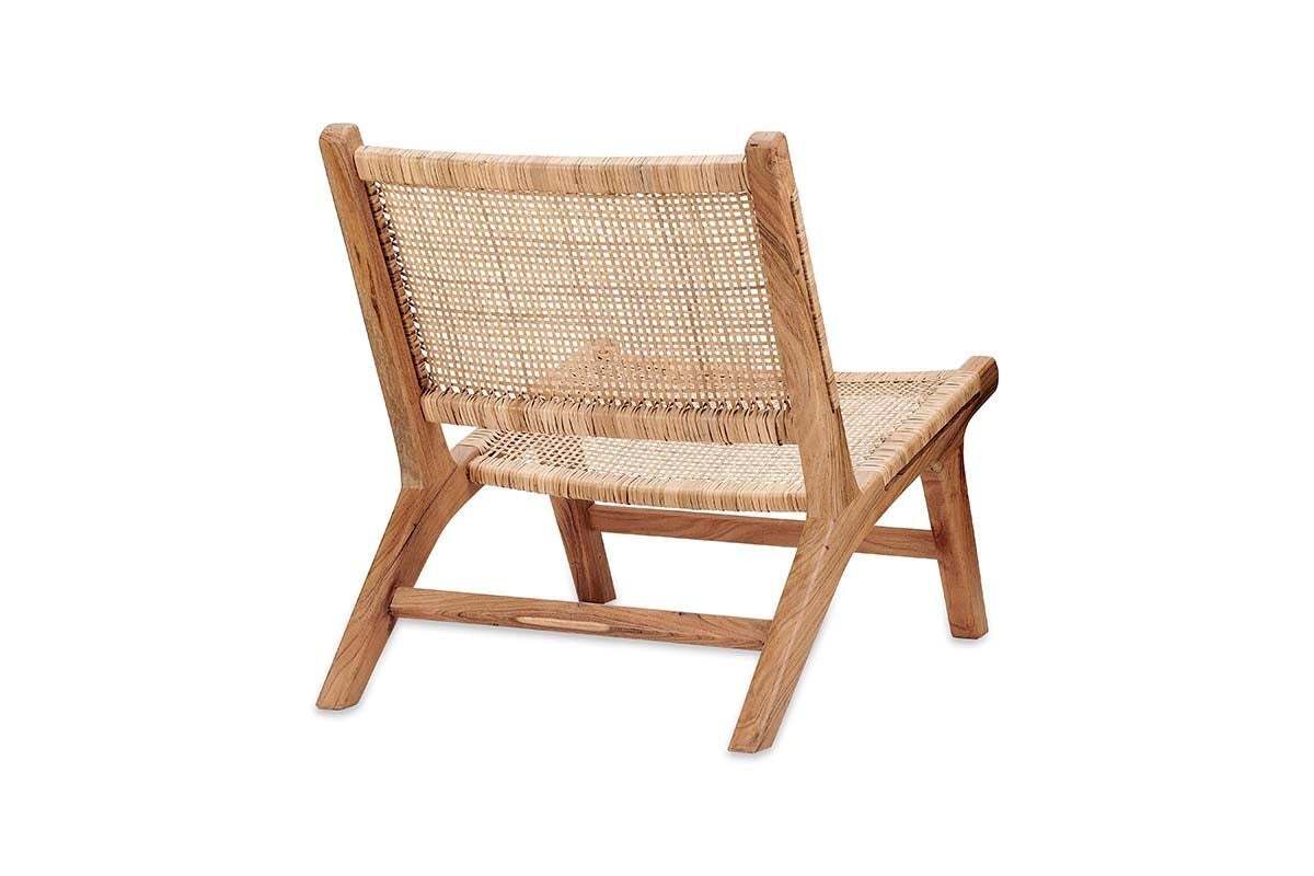 Madrisana Acacia & Rattan Woven Chair - Image 10