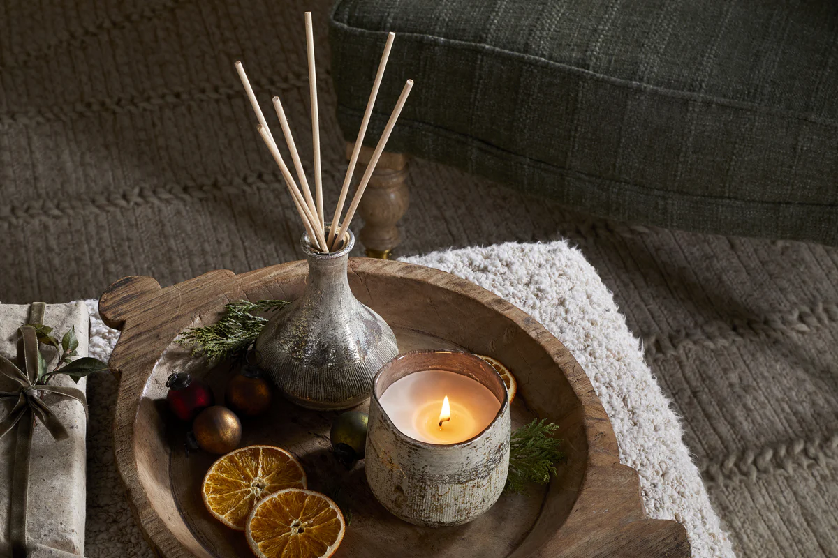 Mandarin & Clove Reed Diffuser - Antique Gold - Image 4