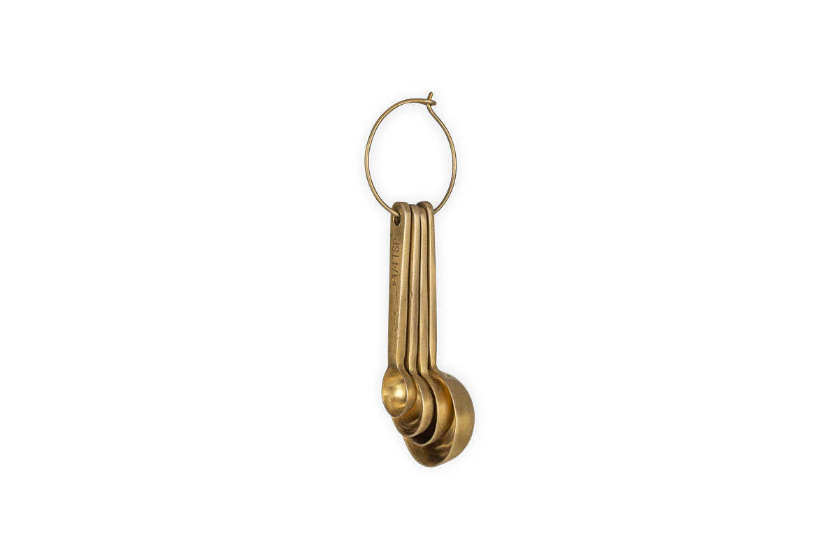 Mane Measuring Spoons - Brushed Gold - Image 5