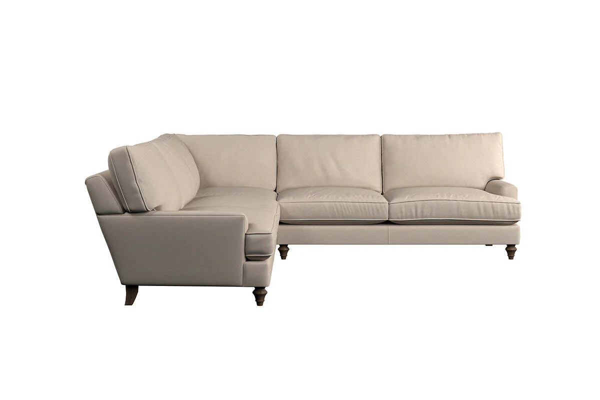 Marri Grand Corner Sofa - Recycled Cotton Stone - Image 3