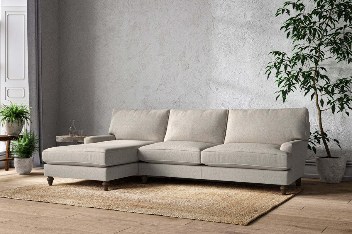 Marri Grand Left Hand Chaise Sofa - Brera Linen Natural - Image 3