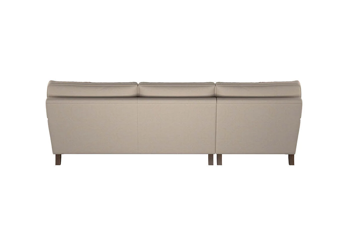 Marri Grand Left Hand Chaise Sofa - Recycled Cotton Lavender - Image 5