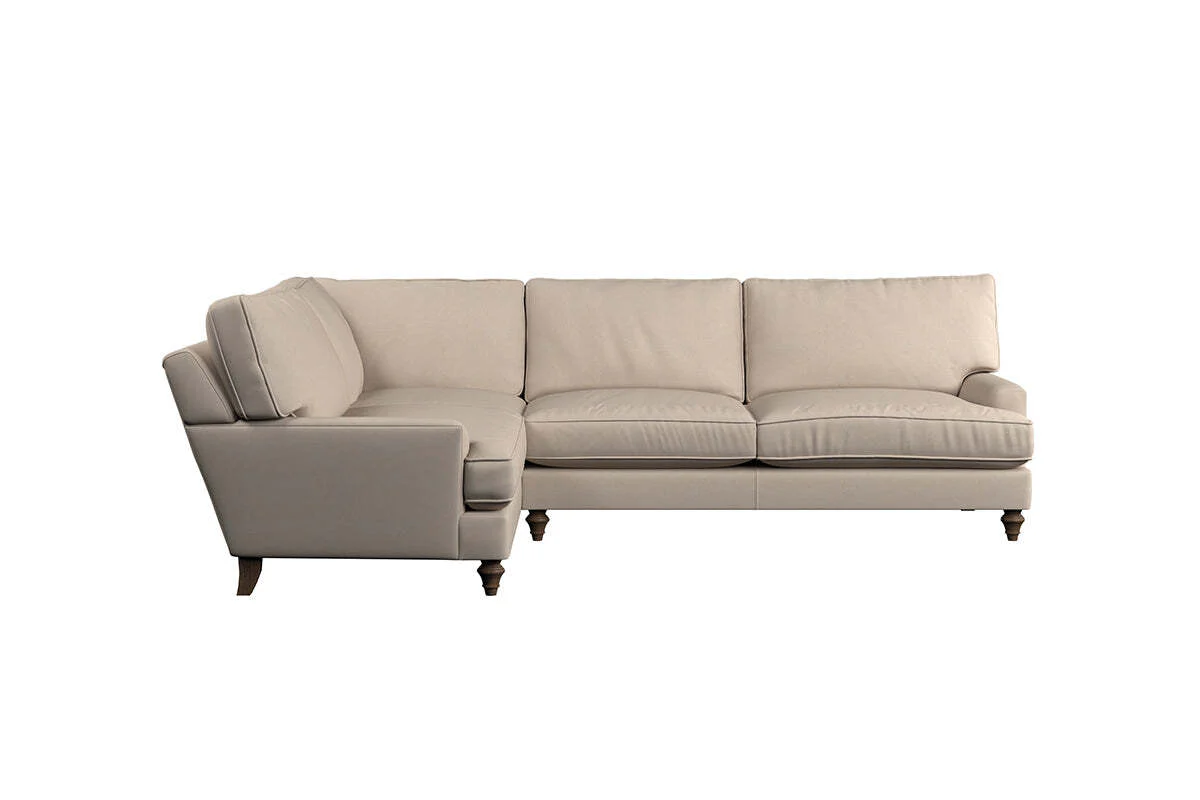 Marri Grand Left Hand Corner Sofa - Recycled Cotton Thunder - Image 3