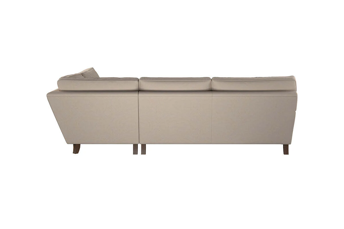Marri Grand Right Hand Corner Sofa - Recycled Cotton Airforce - Image 5