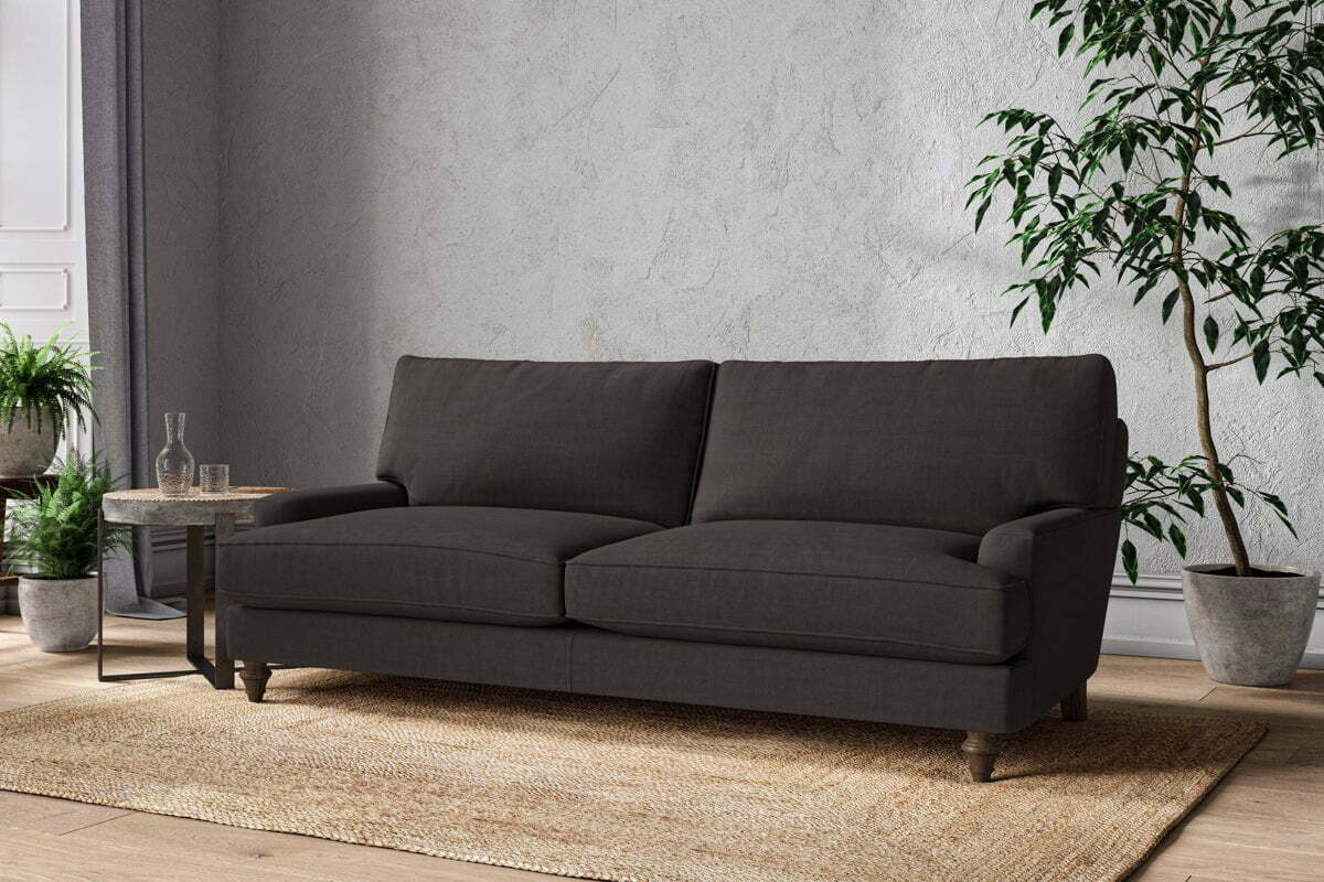 Marri Grand Sofa - Brera Linen Espresso - Image 2